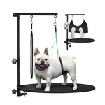 Dog Grooming Table Arm With Hammock, 35" Adjustable Height Grooming... Fast Ship. Fixed Price $56.99.