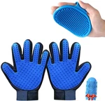 Pet Grooming Set With Dog Washing Gloves For Bathing, 185 Tips & Brush. Fixed Price $14.76.