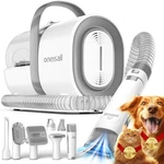 Dog Grooming Vacuum 1.5l Dust Cup 7 Tools Deshedding Grey Oneisall Clipper Nail. Fixed Price $154.99.