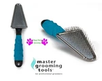 Master Grooming Tools Triangle Slicker Brush Ergonomic Handle Dog Cat Dematting. Fixed Price $13.99.