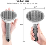 Self Cleaning Slicker Brush, Dog Cat Bunny Pet Grooming Shedding Brush - Easy.... Fixed Price $20.24.