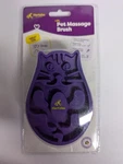 Hertzko Pet Massage Brush Soft Rubber Bristles Grooming Tool For Dogs Cats. Fixed Price $11.87.