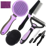 Kueiox Dog Grooming Kit: 7-in-1 Brush, Dematting, Deshedding, Nail Clipper. Fixed Price $46.19.
