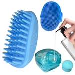 Idqquqq 3pcs Dog Bath Brush Set, Shampoo Dispenser, Soft Silicone For. Fixed Price $19.99.