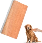 Dog Deshedding Brush, Wooden Pet Hair Shedding Brush With Fine Comb Teeth Ergono. Fixed Price $13.88.