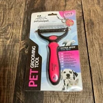 New Patyourpet Pet Grooming Tool Extra Wide Dual Head Pink&black Cat Or Dog. Fixed Price $11.99.