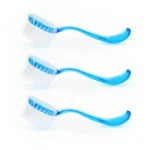 Yulaexie 3 Pck Hamster Bath Brush, Reptile Cleaning Supplies,massage Blue. Fixed Price $16.43.