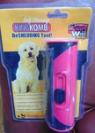 King Komb Deshedding Grooming Tool For Dogs Cats & Horses Pink Med To Lg Pet. Fixed Price $13.89.
