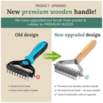 Pet Dematting Comb: Mat Remover & Deshedding Tool. Fixed Price $38.39.