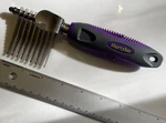 Hertzko Pet Dematting Comb For Dogs Cats Undercoat Rake Grooming Brush. Fixed Price $15.00.
