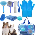 8pcs Dog Slicker Brush For Dogs Grooming Kit,bath Kit Pets,hair. Fixed Price $39.58.