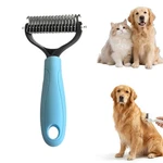 Pet Pro Grooming Dual Sided Undercoat Rake Dog Cat Deshedding Brush. Fixed Price $16.99.