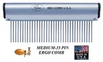 Resco #80 Ergonomic Aluminum&stainless Steel Long Pin Medium Comb-pet Grooming. Fixed Price $36.99.