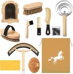 Abbylike 12 Pieces Horse Grooming Kit Racing Festival Tack Room Supplies Hors.... Fixed Price $44.39.