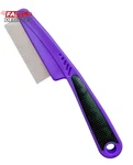 Yumflan Flea Comb With Rubber Handle, And Tick Combs For Dogs & Cats, Fine. Fixed Price $6.66.