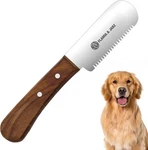Flamia & Jabz Professional Dog Grooming Hand Stripping Coarse, Natural Wood. Fixed Price $42.99.