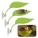 Jjmolle Turtle Basking Platform, 3pcs Tree Frog Tank Accessories, Leaf Green. Fixed Price $14.75.