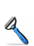 Dog Grooming Rake Undercoat Brush 2-in-1 Pet Deshedding Dematting Detangler T.... Fixed Price $7.69.