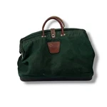 Vintage Occidental Leather Oxy Gear Green Deluxe Mason's Tote Bag Rare. Fixed Price $284.99.