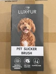 Luxfur Pet Slicker Brush Large For Dogs Model Bof3nqdk5z. Fixed Price $27.99.