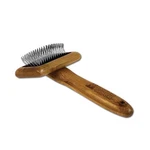Alcott Bamboo Groom Slicker Brush With Stainless Steel Pins For Pets, Small,b.... Fixed Price $23.48.