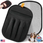 Salhap Pet Hair Removal Glove For Cats Dogs Upgraded Five-finger Electrostatic. Fixed Price $25.82.