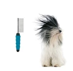 Dog Dematting Comb Ergonomic 30 Pin Non Slip Handle Double Coat Shed Detangling. Fixed Price $37.89.