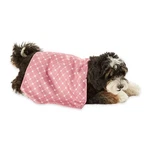 Set/3 Bone Dry Microfiber Pet Drying Towel, Trellis Paw Print, Rose, 15"x30". Fixed Price $11.23.