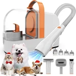 New Dog Grooming Vacuum Pg10 12,000pa Low Noise Pet Hair Cleaner With Clippers. Fixed Price $93.85.