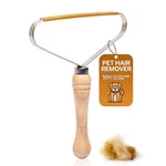 1-pack Pet Hair Removal Tool - Carpet Rake And Squeegee For Remover. Fixed Price $9.80.