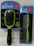 Rexipets Double Sided Pins & Bristle Brush Comb For Dogs Cats New. Fixed Price $9.99.