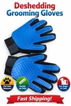 Pet Deshedding Gloves Dog & Cat Hair Remover Grooming Tool.. Fixed Price $12.49.