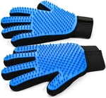 Pet Hair Removal Glove For Dogs & Cats - 2-in-1 Deshedding Brush Massage Mitt. Fixed Price $16.88.