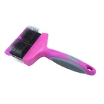 Groomer Essentials Flexible Slicker Brush - Double/medium Firm. Fixed Price $21.99.