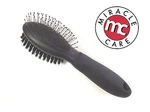 Pet Grooming Ergonomic Dog Cat Miracle Coat Double Sided Wire Pin/bristle Brush. Fixed Price $8.99.