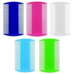Yumflan Flea Comb, 5 Pack Double Sided Fine Tooth Pet Grooming Combs Dandr. Fixed Price $9.99.