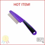 Yumflan Flea Comb With Rubber Handle, And Tick Combs For Dogs & Cats, Fine. Fixed Price $6.22.