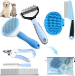 Dog Brush Grooming Kit For Shedding-dog Brushes. Fixed Price $18.19.
