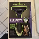 Furminator Long Hair Deshedding Tool For Cats - Purple, Large (p-92928) New. Fixed Price $16.99.