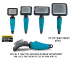Master Grooming Tools Ergonomic Dog Cat Slicker Dematting Coat Hair Mat Brush. Fixed Price $14.99.
