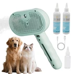 Pet Steam Brush For Dogs & Cats - 3-in-1 Deshedding Detangling Tool With St.... Fixed Price $27.91.