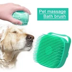 Silicone Pet Dog Cat Shampoo Brush 80ml Bath Massage Comb Soft Hair Scrubber. Fixed Price $6.99.