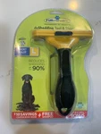 Furminator Deshedding Tool & Shampoo Short Hair Large Yellow. Fixed Price $35.99.