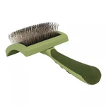 Coastal Pet - Safari Curved Firm Slicker Medium (6.5" L X 4.0625" W), Green. Fixed Price $31.17.