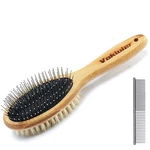 Dog Brush Cat Brush, Double Sided Bristle And Pin Pet For Grooming, R. Fixed Price $19.64.