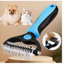 Pet Cat Dog Hair Fur Shedding Trimmer Grooming Dematting Rake Comb Brush Tool. Fixed Price $6.25.
