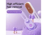 Kdsom 4 In 1 Cat Steam Brush For Shedding Purple. Fixed Price $17.95.