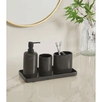 Brooklyn Loom Eli Bronze 4 Piece Bath Accessory Set. Fixed Price $59.49.