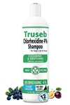 Truseb Topical Chlorhexidine 4% Shampoo For Dogs, Cats, And Horses With Plum/.... Fixed Price $33.04.