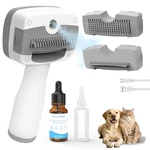 Pet Steam Brush For Dogs & Cats,5-in-1 Self-cleaning Dog With 3 Swap. Fixed Price $47.99.